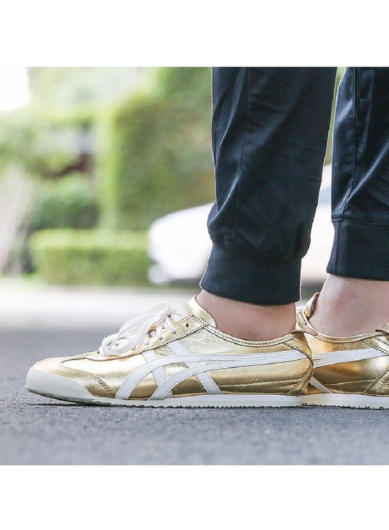 Mexico 66 Sneakers Gold/White