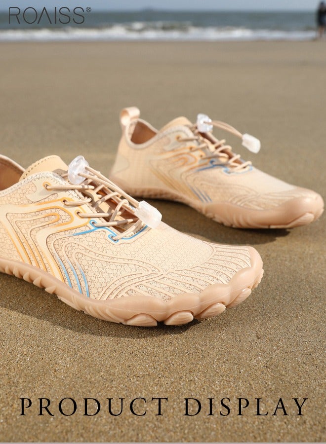Fashionable Outdoor Versatile Contrast Color Sneakers Unisex Style Beach Adjustable Buckle Fitness Wading Shoes