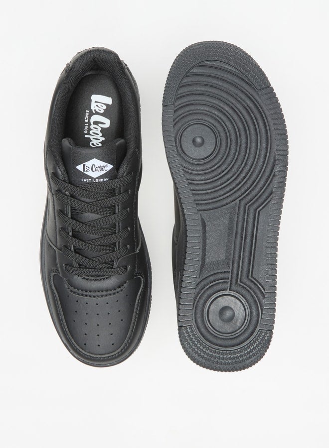Women's Logo Detail Sneakers with Lace-Up Closure