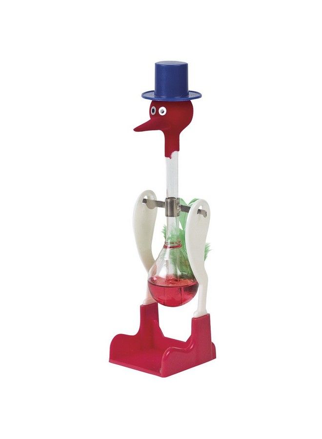 Blue Retro Happy Dippy Drinking Bird