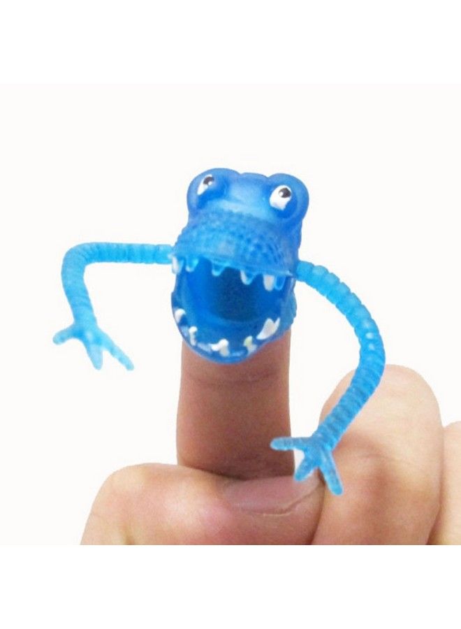 20 Pcs Plastic Finger Monsters For Kids Party Bag Fillers Fun Toys Puppet Show (Random Pattern)