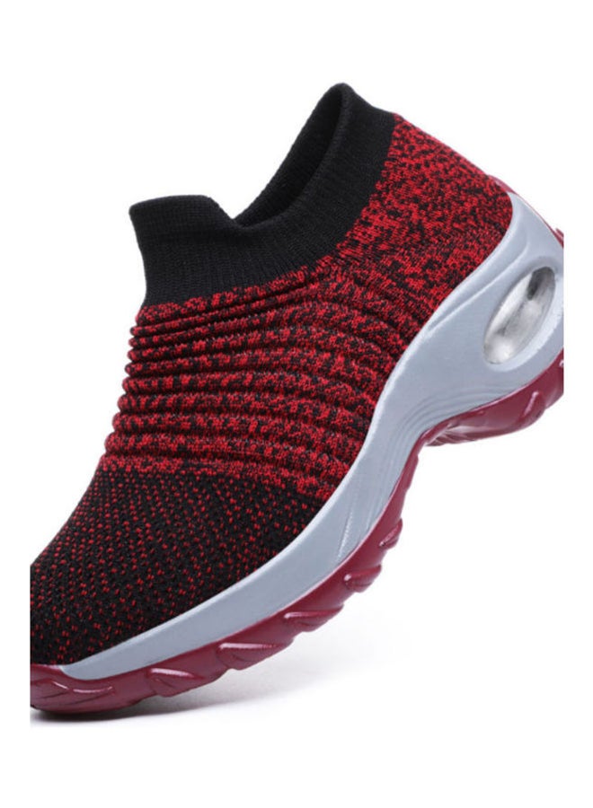 Women's Slip-On Sport Shoes Red/Black