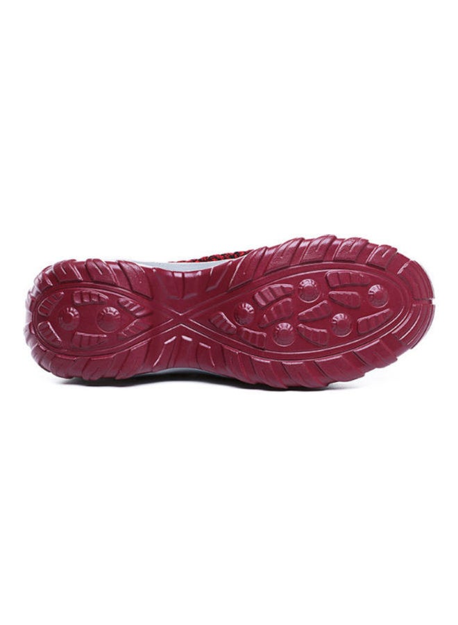 Women's Slip-On Sport Shoes Red/Black
