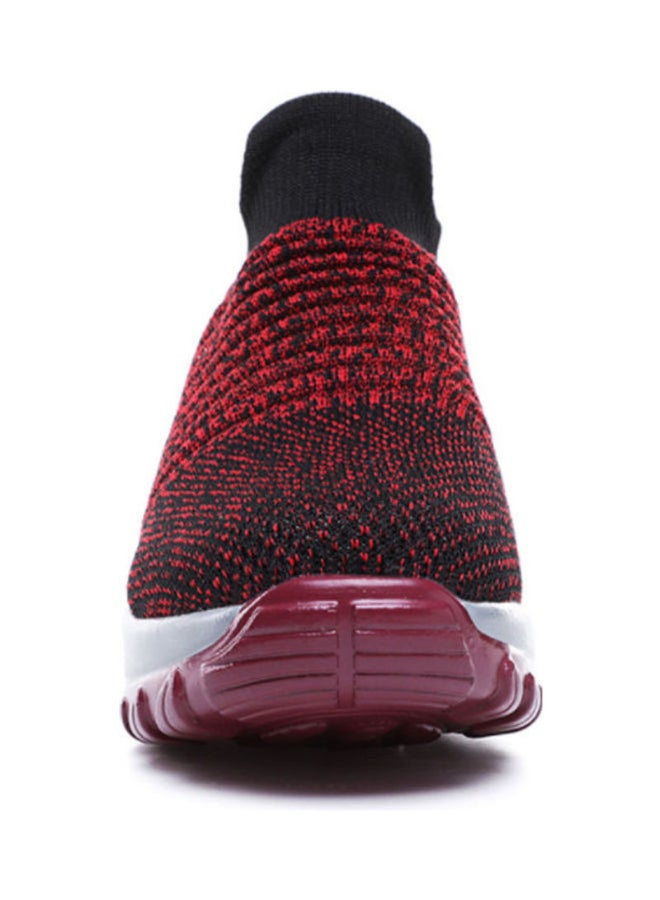Women's Slip-On Sport Shoes Red/Black