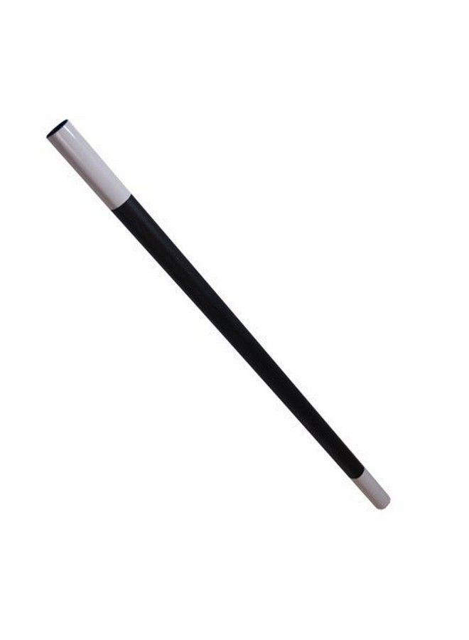 Magician'S Instant Breakaway Wand Gimmick Shiny Plastic Strip 12'' Straw Tip Magic Trick Black