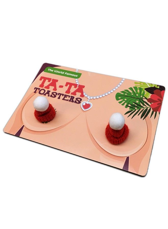 Tata Toasters Funny Novelty Gift For Women Naughty Stocking Stuffers Gag Gifts For Girl Friends Bff Gifts For Ladies Funny White Elephant Idea Chest Warmers Hooter Heaters Tata Toasters