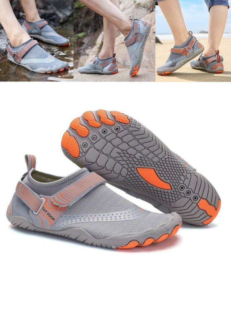 Professional Multi Sports Shoes, Perfect As Swimming Shoes, Surfing Shoes, Hiking Shoes, Beach Shoes, Diving Shoes, Pool Shoes, Comfortable Anti Slip Quick Dry Aqua Shoes For Outdoor Indoor Use