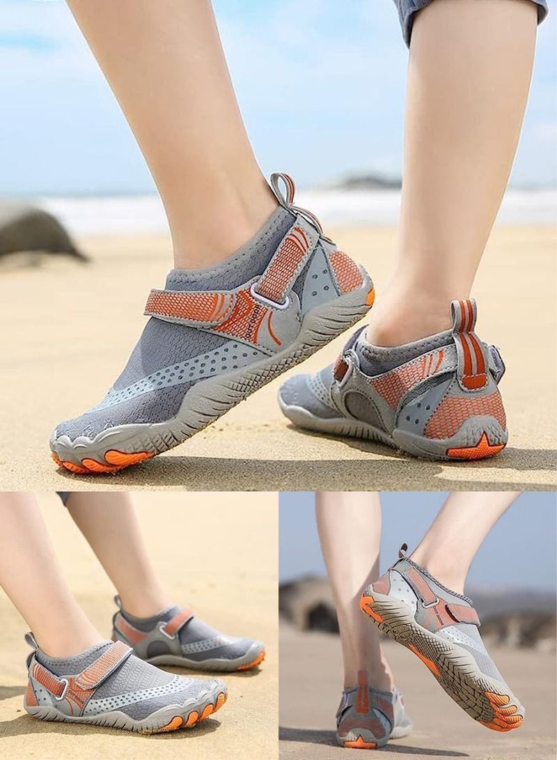 Professional Multi Sports Shoes, Perfect As Swimming Shoes, Surfing Shoes, Hiking Shoes, Beach Shoes, Diving Shoes, Pool Shoes, Comfortable Anti Slip Quick Dry Aqua Shoes For Outdoor Indoor Use