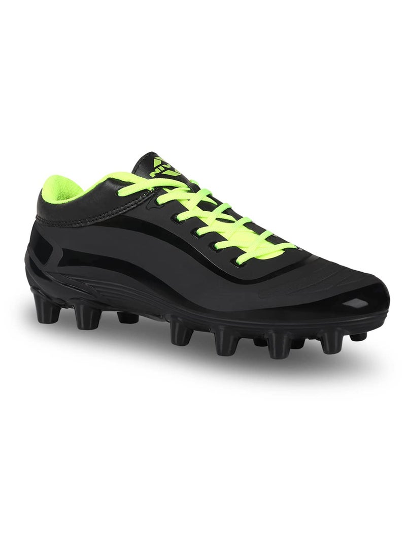 Airstrike Football Studs  | 10 UK/ 11 US / 44 EU | TPU Synthetic, Moulded Insole | Minimal Water Absorption/Water Proof