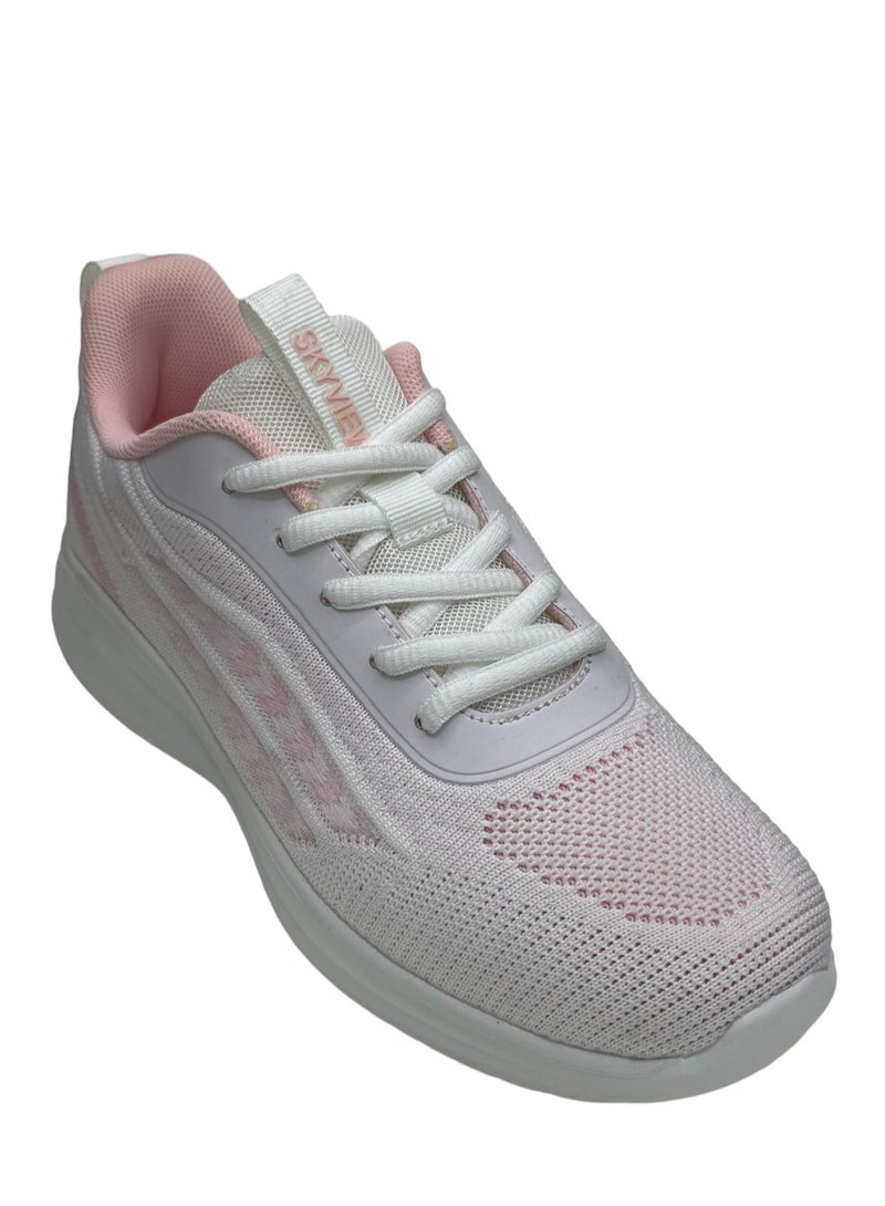 Sky View Women Walking Shoes Non Slip Running Light Weight Casual Sneakers For Travel Gym Work Breathable Shoe