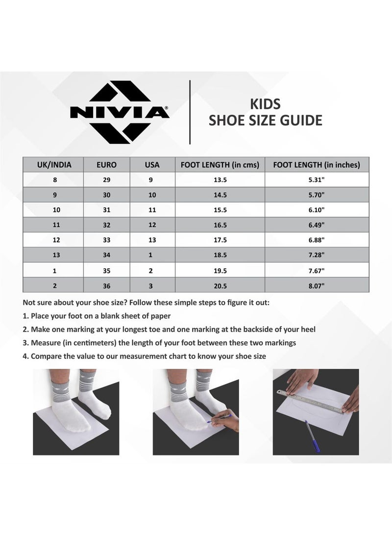 HY-Court 2.0 Badminton Shoes| For Mens and Boys | Non-Marking Shoe | Court Shoe | For Badminton, Squash, Tennis Players