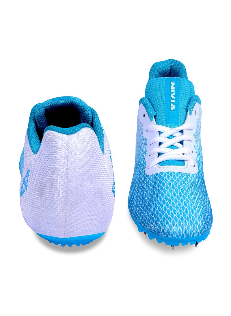 Stride 2.0 Athletic Spikes Track & Field Shoes for Mens | TPU Sole with Sublimated Mesh Upper | Die-Cut Soft EVA | Light Weight Insole | UK7 / US8 / EU41