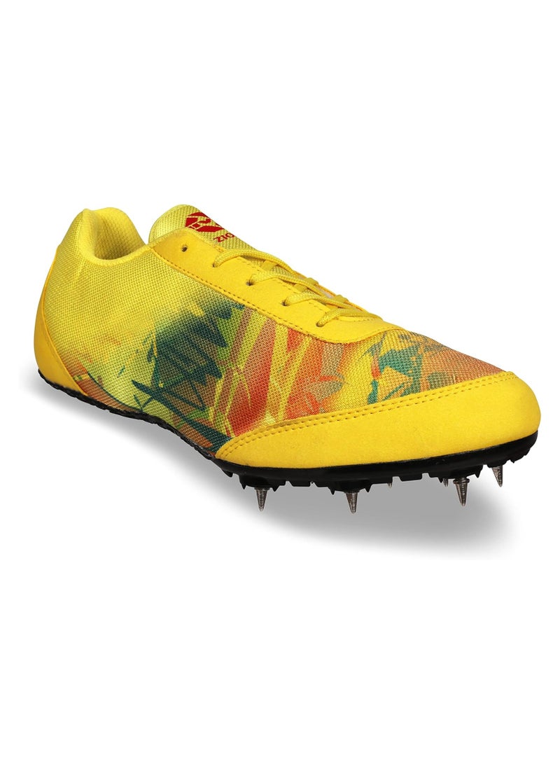 Zion-1 Running Spikes Shoes | Size : 2UK / 3US / 36EU | Lace-Up | Material Type : Ethylene Vinyl Acetate ,Nylon