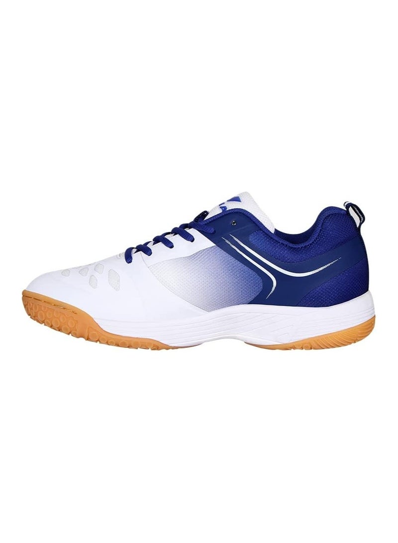 HY-COURT 2.0 BADMINTON SHOES | 1190WB06 |Material :  Rubber Sole Shoes with Upper Mesh for Sports | Badminton | Volleyball | Squash|  Table Tennis | 6 UK / 7 US / EU 40