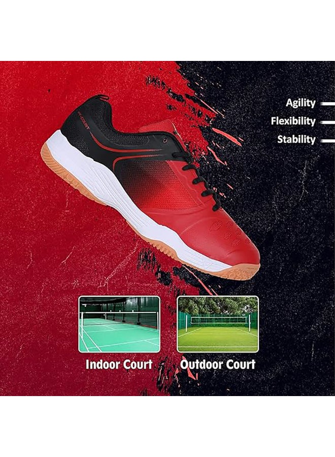 HY-Court 2.0 Badminton Shoes | Size : UK 3 \ US 4 \ EU 37 | For Mens and Boys | Non-Marking Shoe | Court Shoe | For Badminton, Squash, Tennis Players