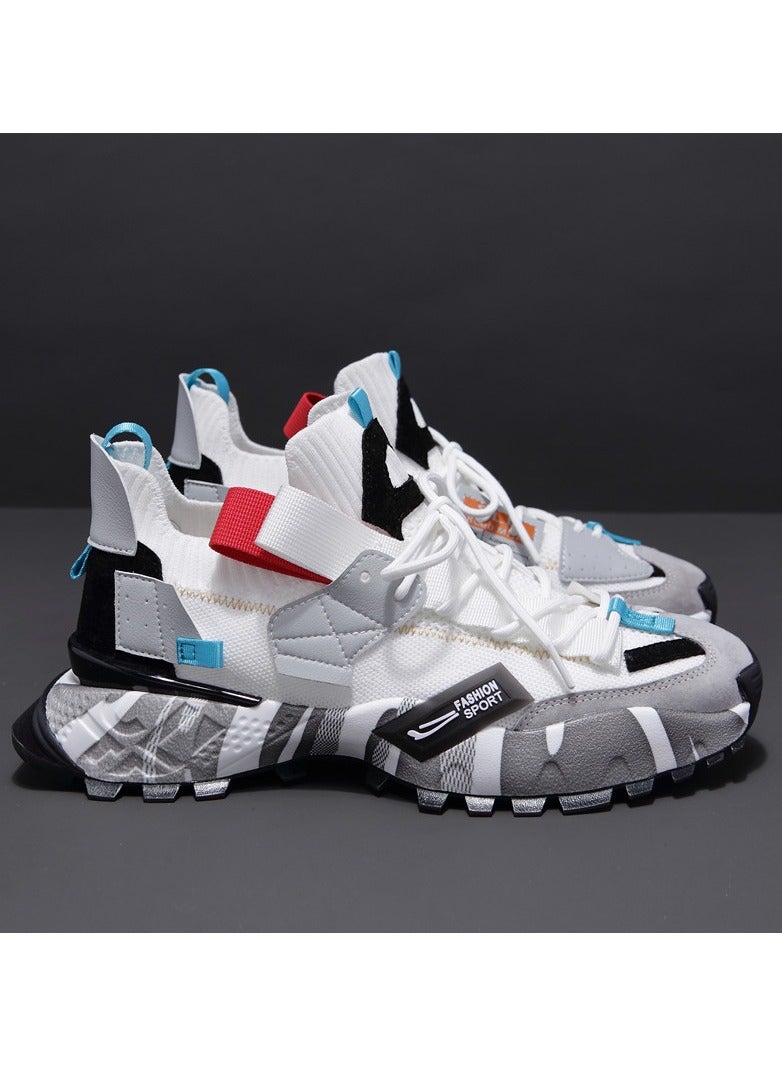 Breathable Thin Trendy Brand Soft Sole Dad Shoes For Men