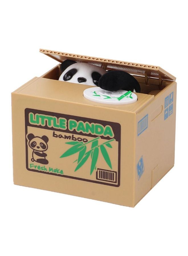 Little Panda Stealing Money Bank 12 x 10 x 9cm
