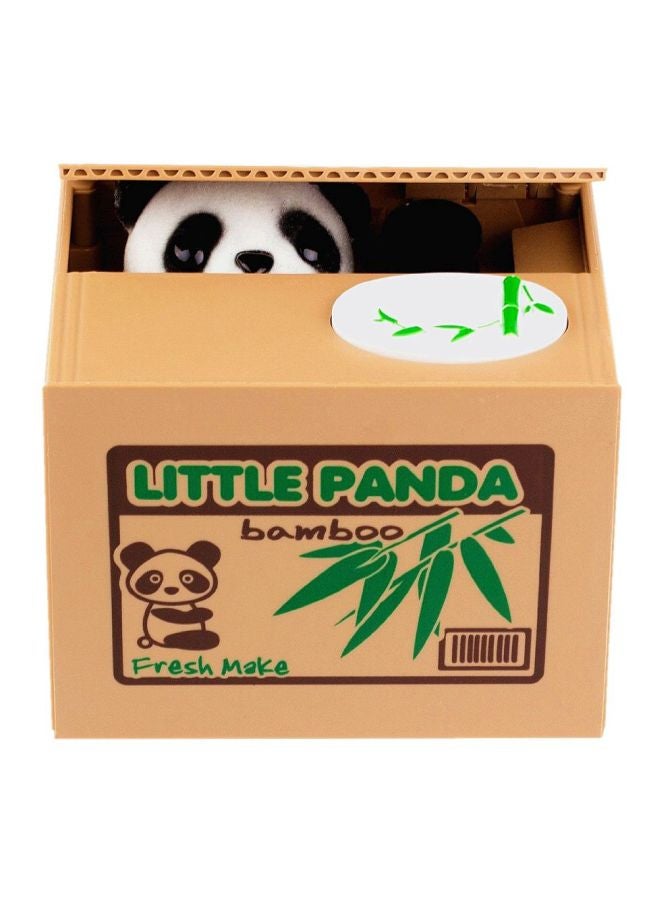 Little Panda Stealing Money Bank 12 x 10 x 9cm