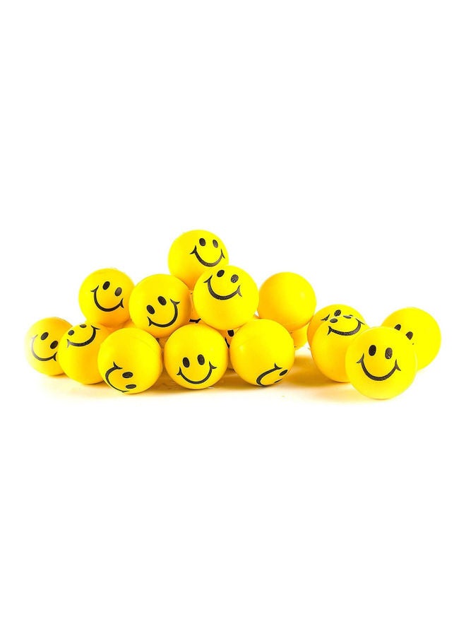 24-Piece Stress Smile Squeeze Ball