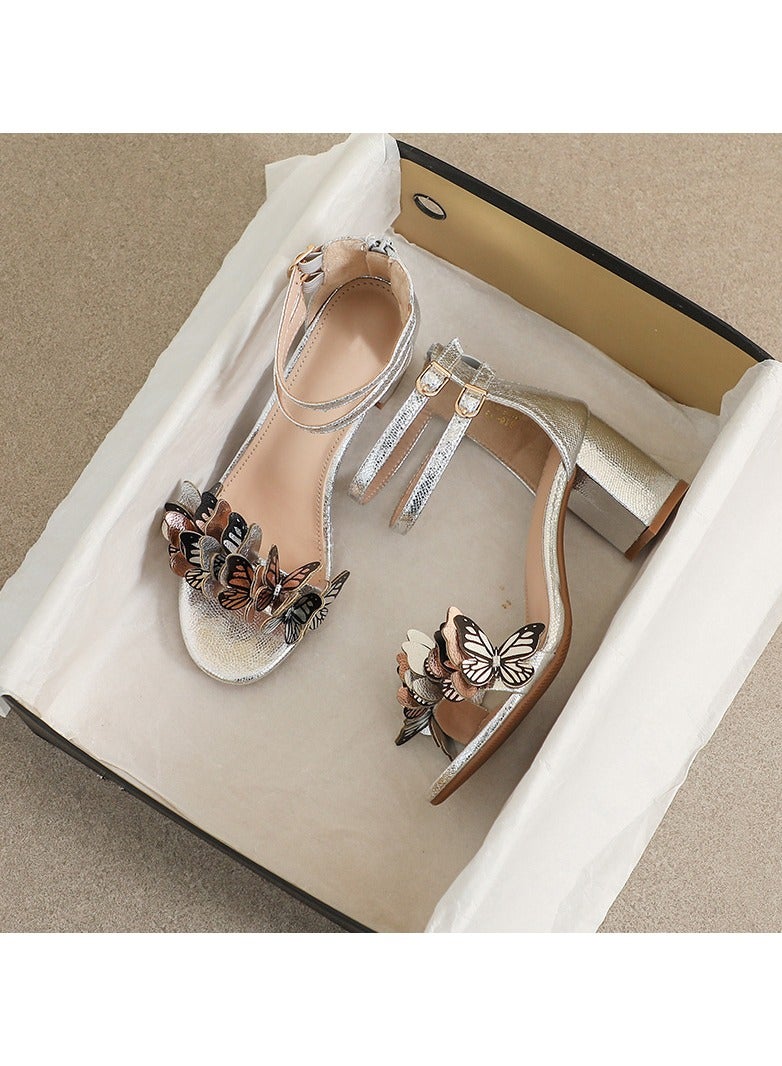 New Water Diamond Open Toe Sandals