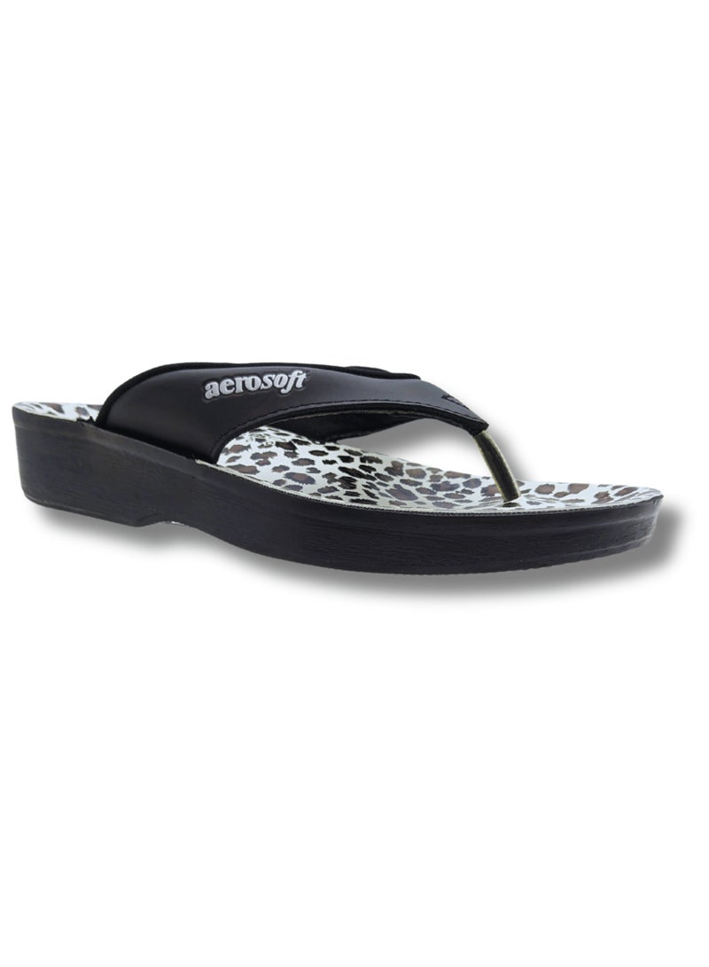 Aerosoft Women Slippers A0846 Black