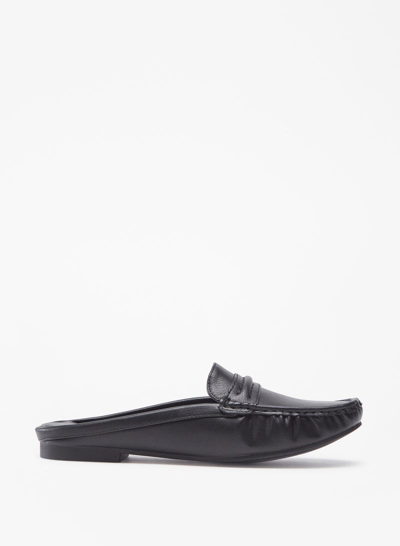 Women Solid Slip-On Mules