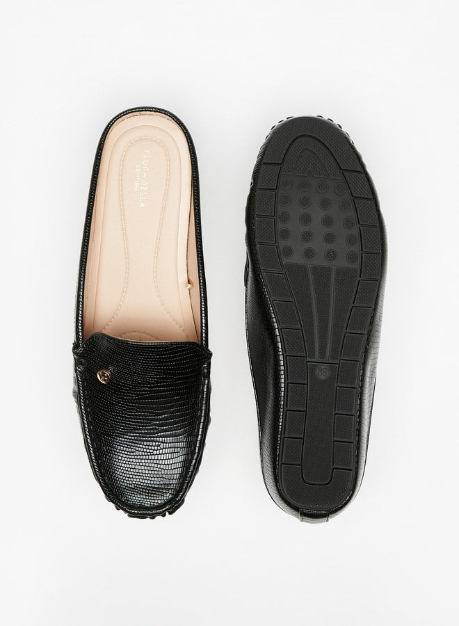 Women's Textured Slip-On Mules