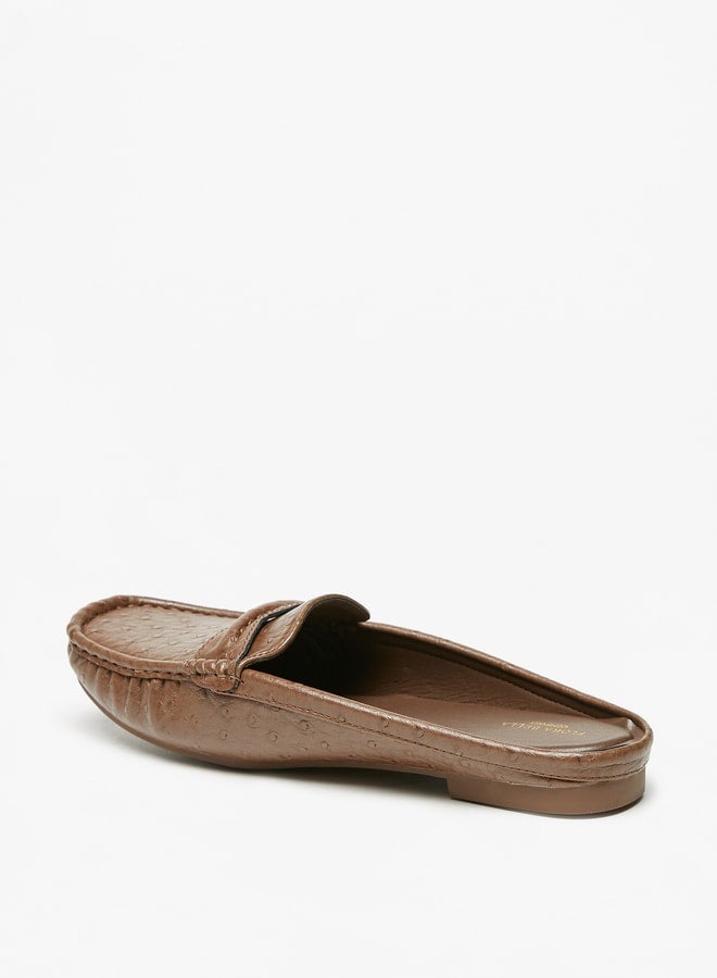 Women's Textured Slip-On Mules