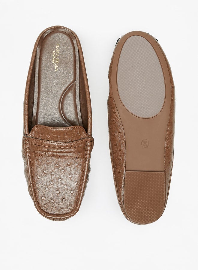 Women's Textured Slip-On Mules