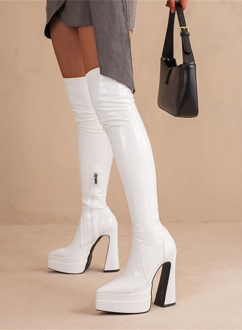 Fashion Boots White