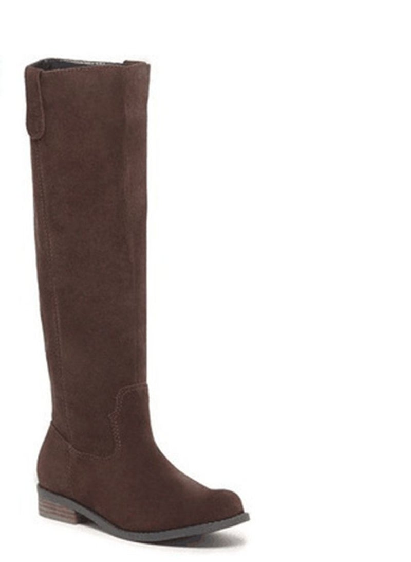 Thigh High Boots For Women Brown