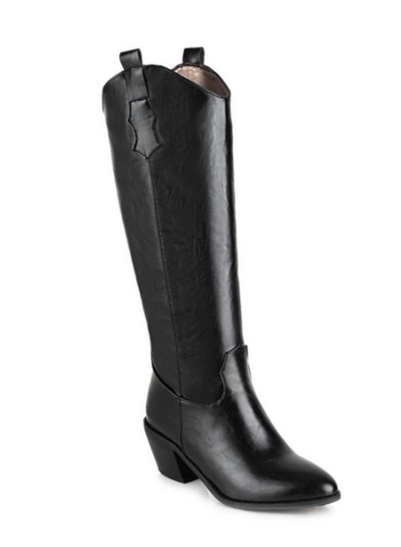 Pointy Women's Boots Black