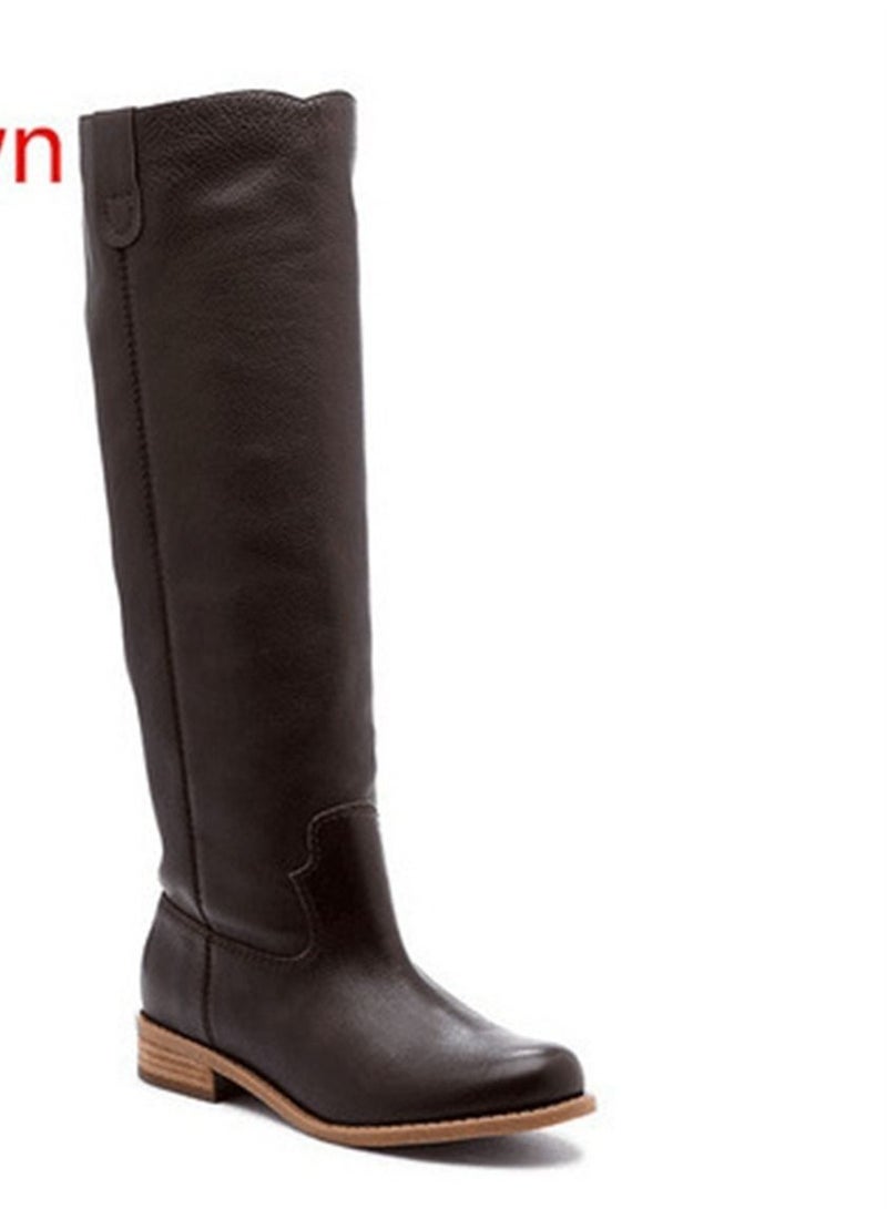 Thigh High Boots For Women Brown