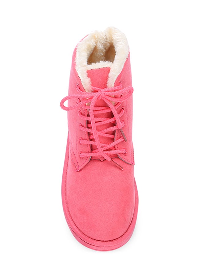 Lace-Up Ankle Length Snow Boots Tutti Fruitty