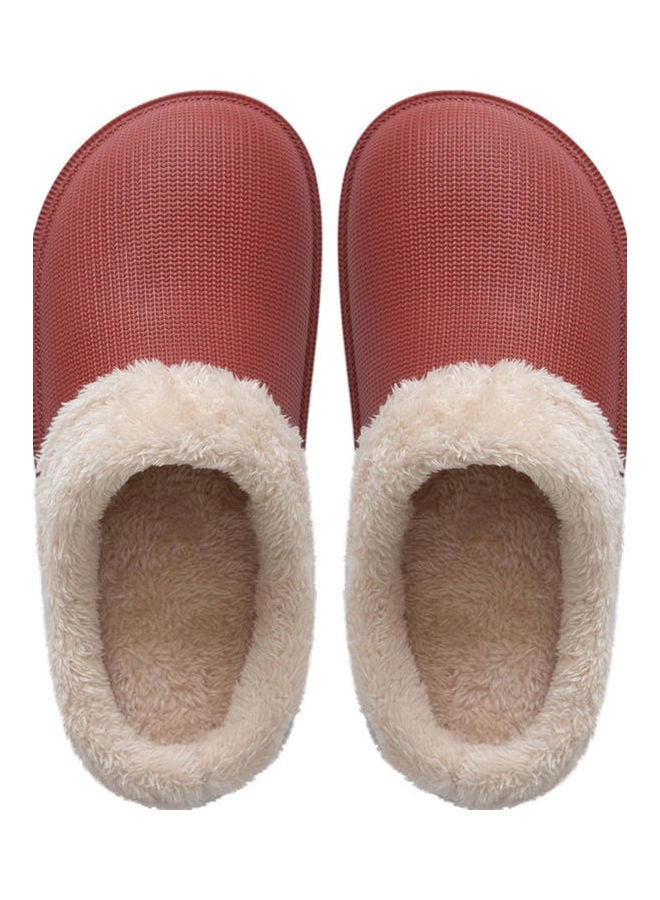 Winter Waterproof Slippers Red