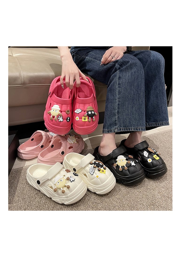 Wear Non Slip Lightweight Perforated Shoes For External Wear