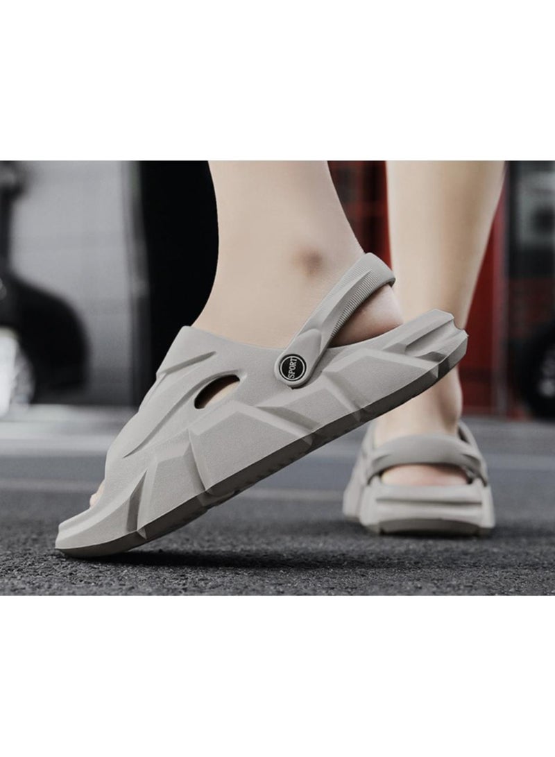 Wear Non Slip Lightweight Perforated Shoes For External Wear