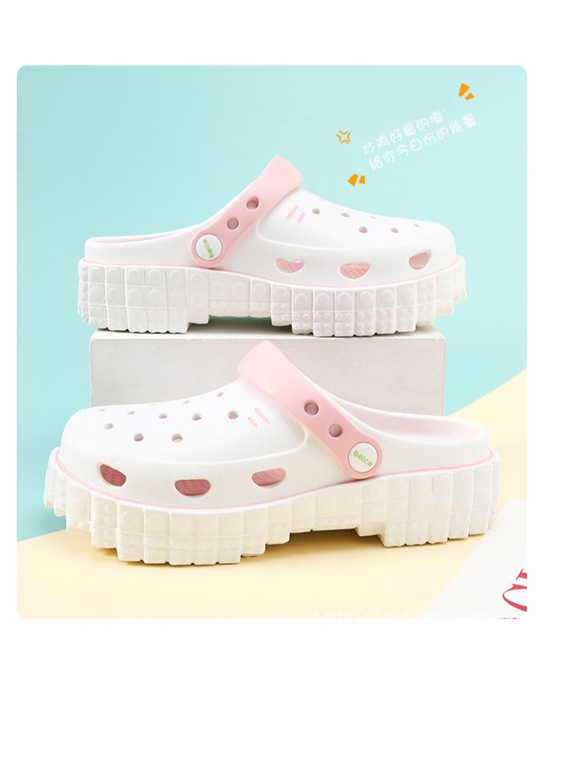Wear Non Slip Lightweight Perforated Shoes For External Wear