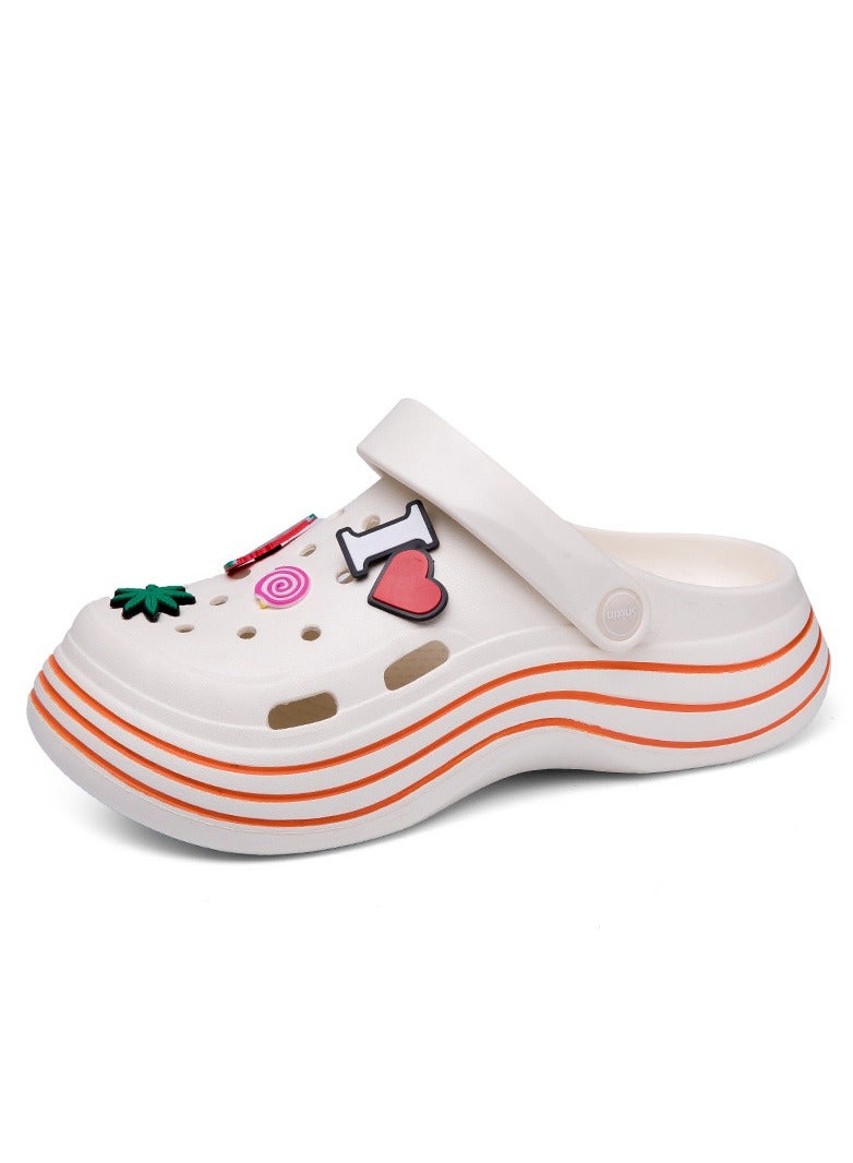 Wear Non Slip Lightweight Perforated Shoes For External Wear