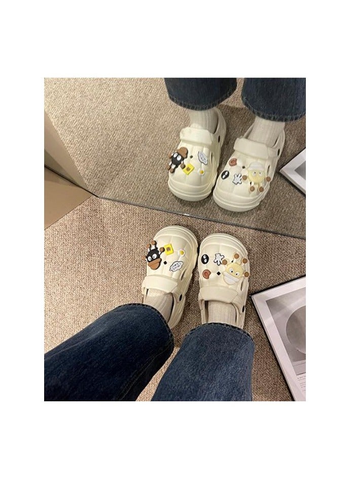 Wear Non Slip Lightweight Perforated Shoes For External Wear