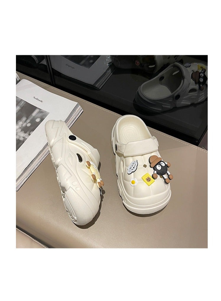 Wear Non Slip Lightweight Perforated Shoes For External Wear