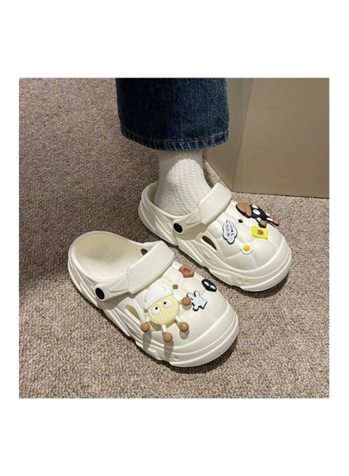Wear Non Slip Lightweight Perforated Shoes For External Wear