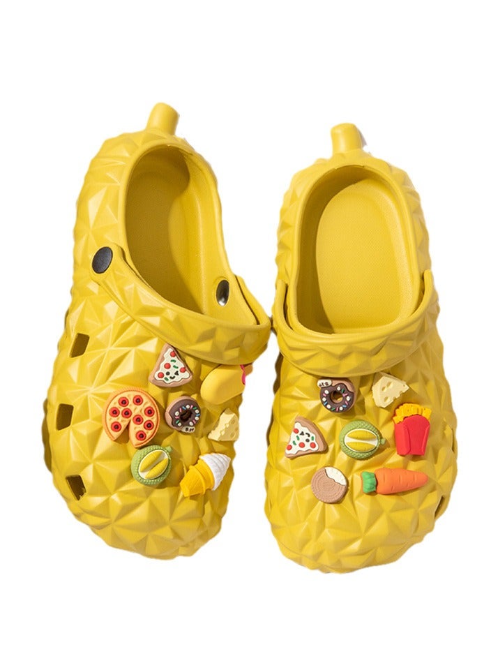 Wear Non Slip Lightweight Perforated Shoes For External Wear
