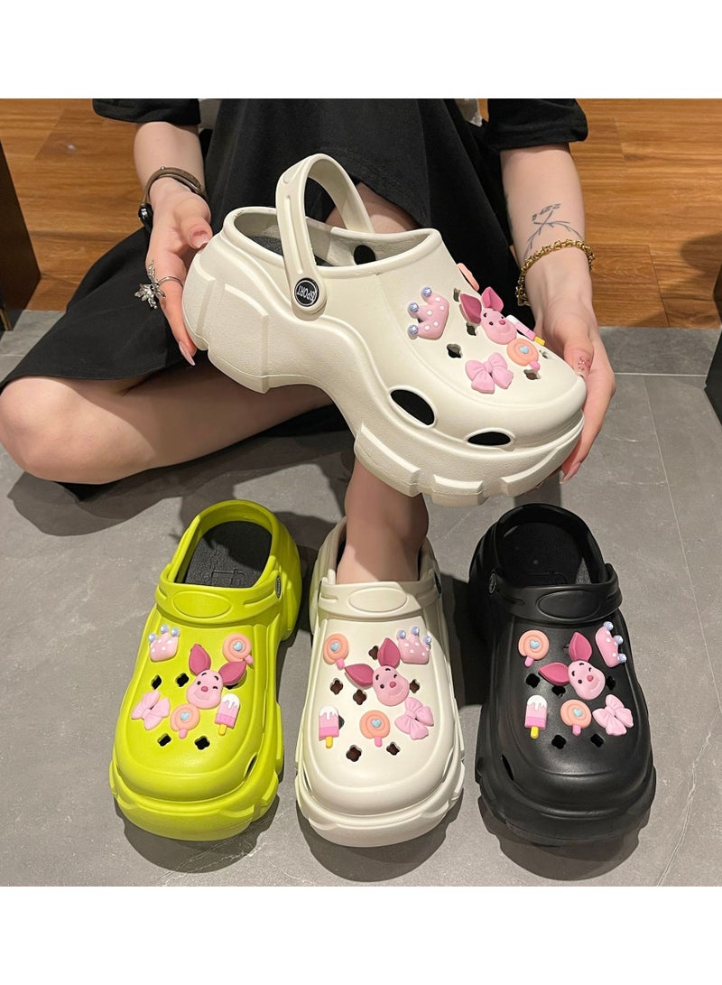 Wear Non Slip Lightweight Perforated Shoes For External Wear