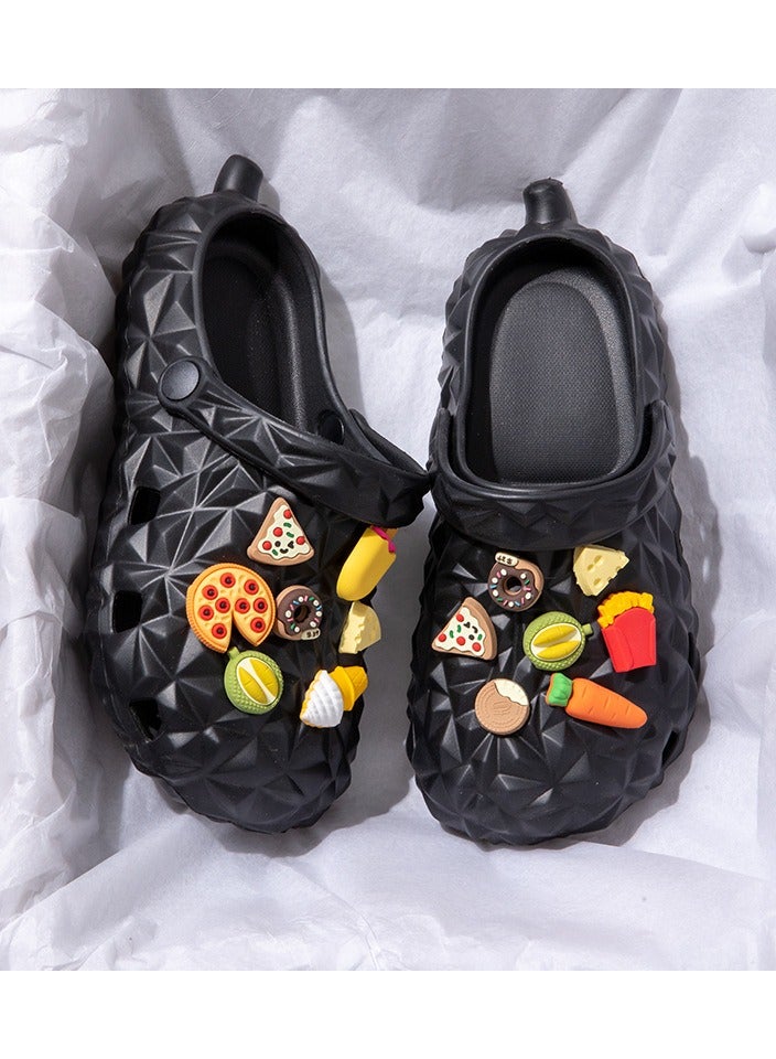 Wear Non Slip Lightweight Perforated Shoes For External Wear