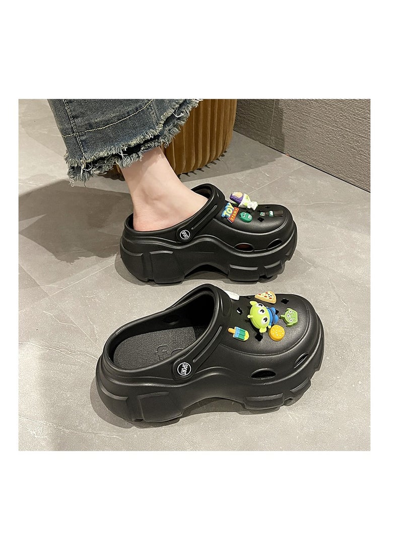 Wear Non Slip Lightweight Perforated Shoes For External Wear