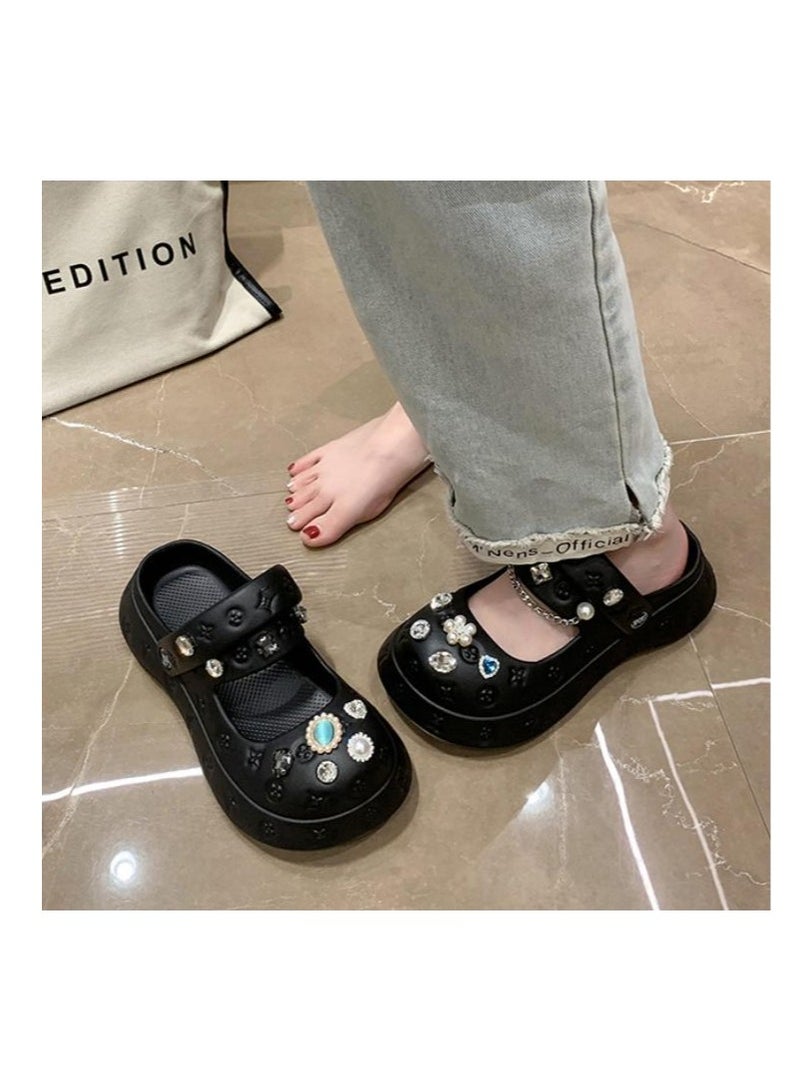 Wear Non Slip Lightweight Perforated Shoes For External Wear