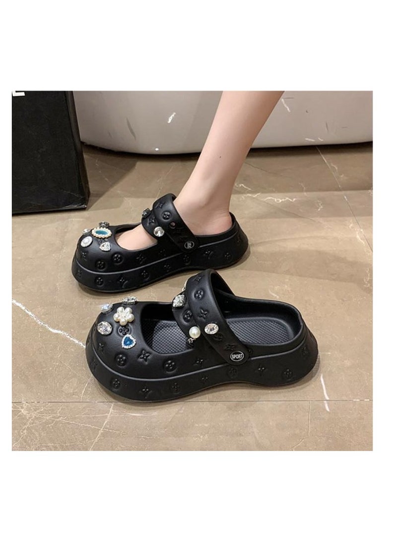 Wear Non Slip Lightweight Perforated Shoes For External Wear