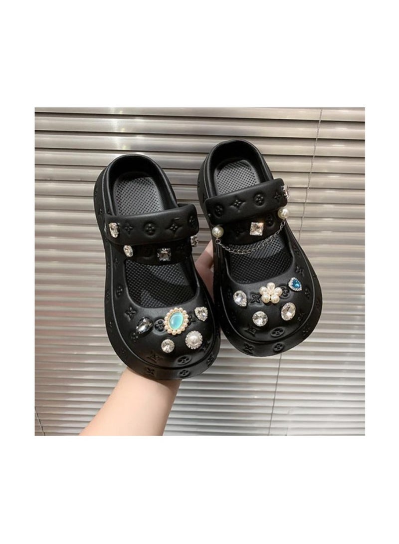 Wear Non Slip Lightweight Perforated Shoes For External Wear