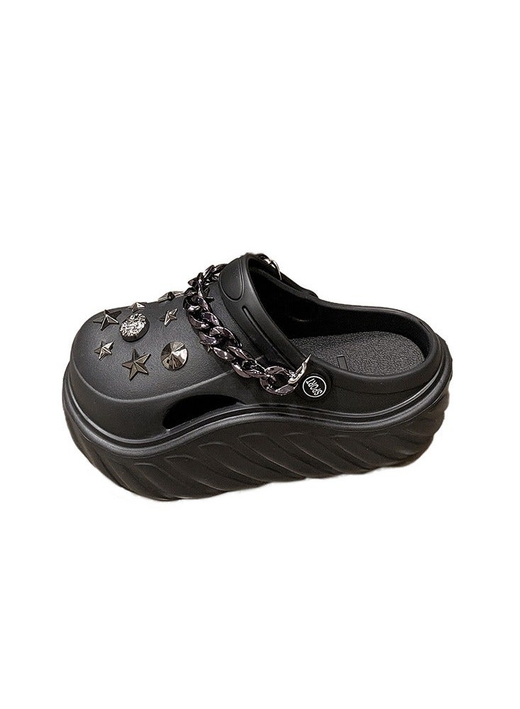Wear Non Slip Lightweight Perforated Shoes For External Wear